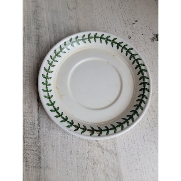 Portmeirion Botanic AS IS leaf rimmed 5" tea cup plate - Picture 1 of 5